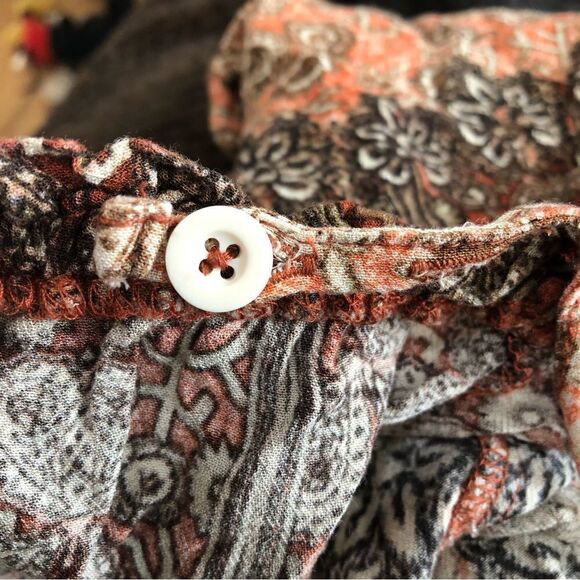 Free People So Devine Off The Shoulder Romper - Picture 8 of 9